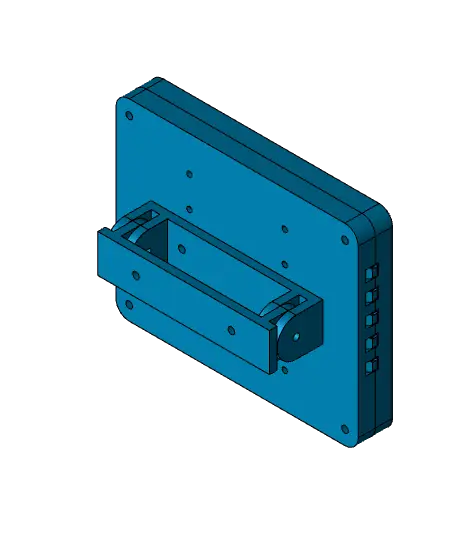 Elecrow RC050 5-inch HDMI Touch Screen Case for 3D Printers (OctoDash) — modelo 3D