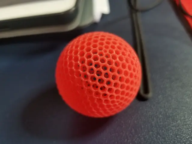 "Airless" Ping Pong Ball - Table Tennis Ball — modelo 3D