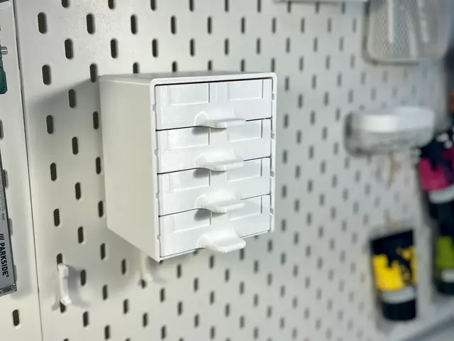Ultimate Skadis Modular Drawer System (Support-Free) UPDATE 1.1 — modelo 3D