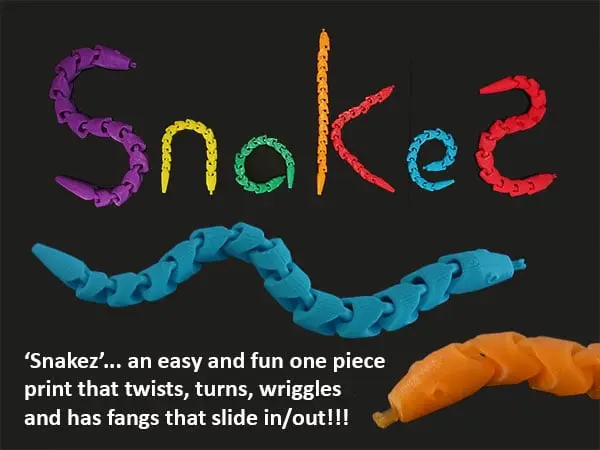 SNAKEZ — modelo 3D