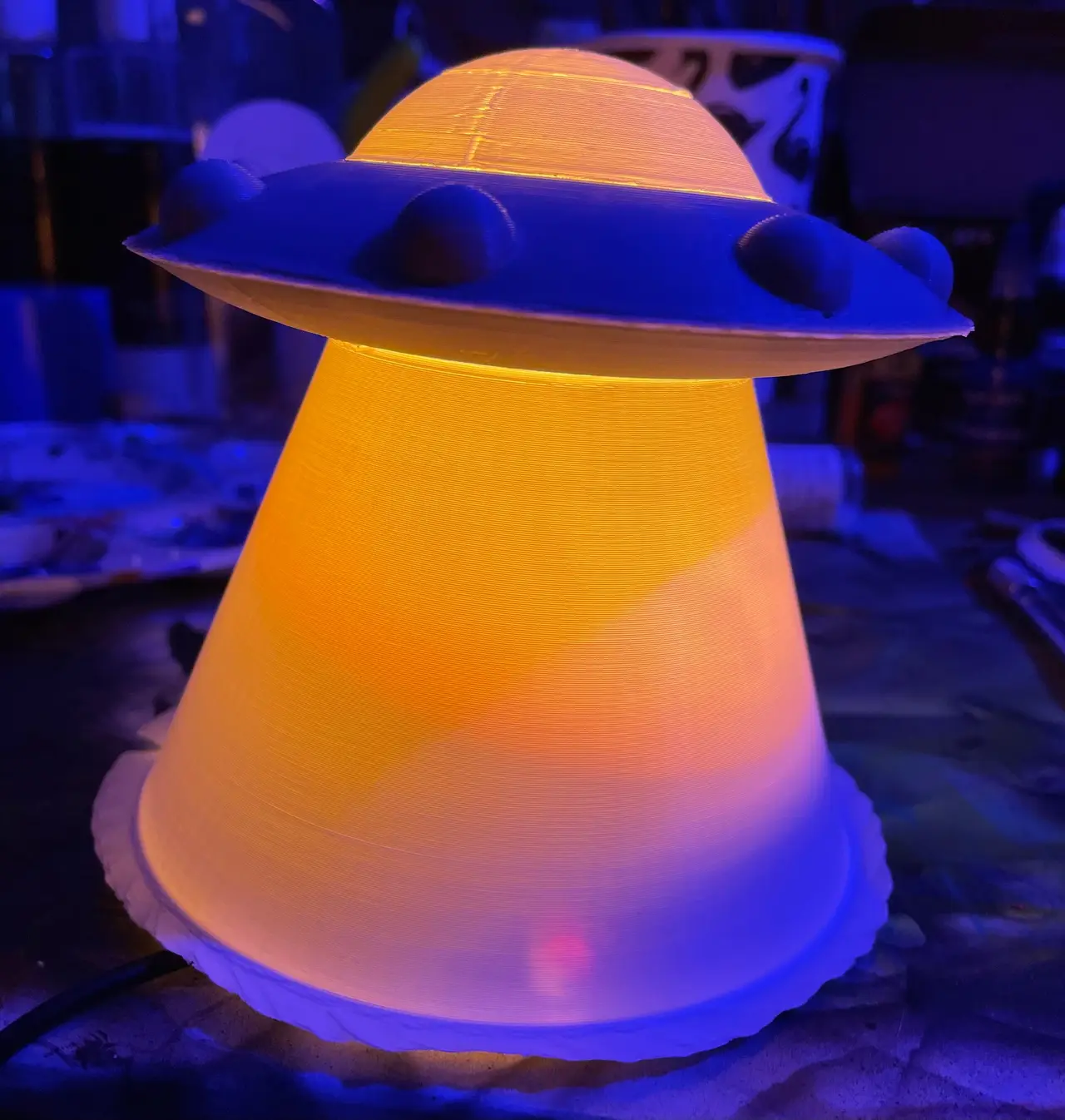 UFO Lamp — modelo 3D