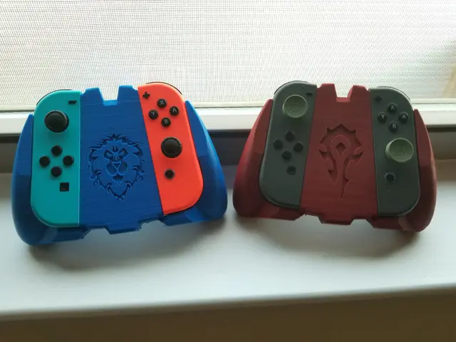 Nintendo Switch Comfort Grip — modelo 3D