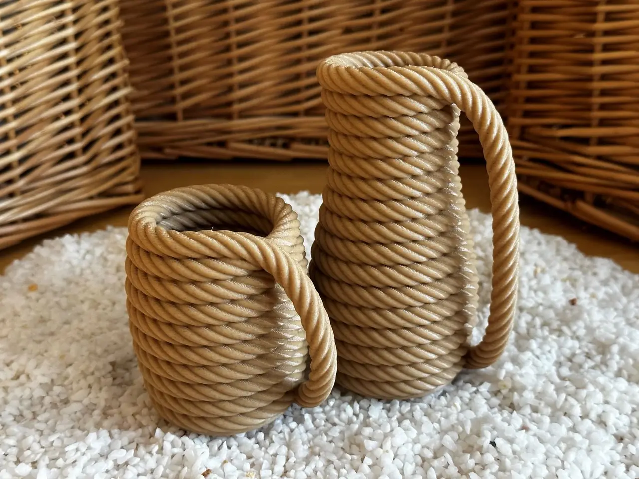 Coiled Rope Containers — modelo 3D