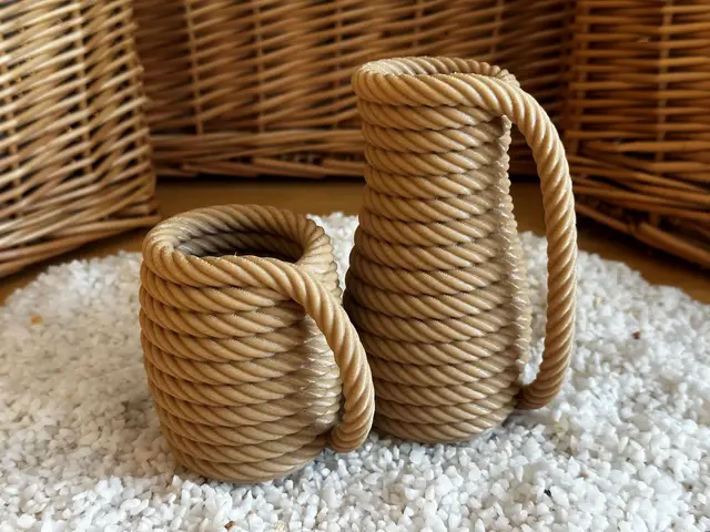 Coiled Rope Containers — modelo 3D