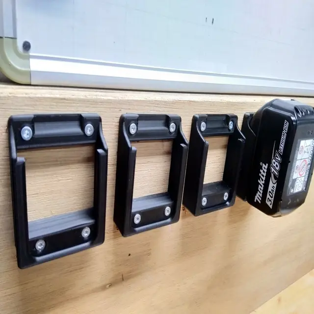 Makita 18v Battery Wall Mount — modelo 3D
