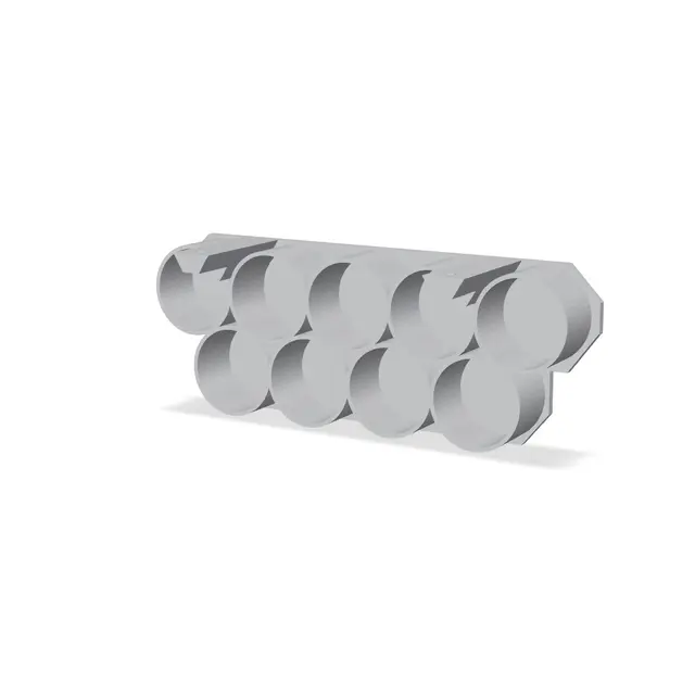 9 bottle shock holder with base (4).stl — modelo 3D
