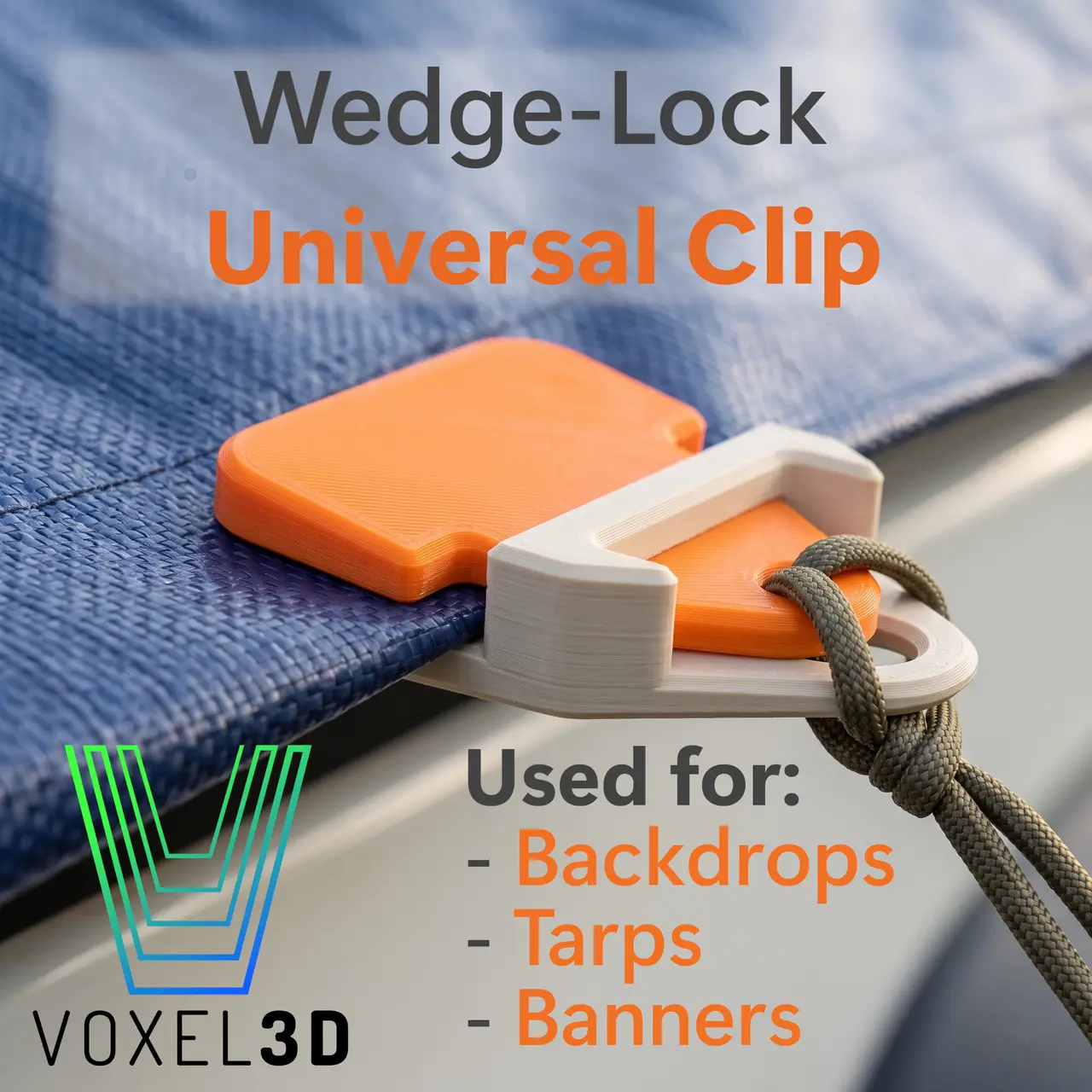 Universal Clip - Self Tightening — modelo 3D