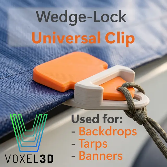 Universal Clip - Self Tightening — modelo 3D