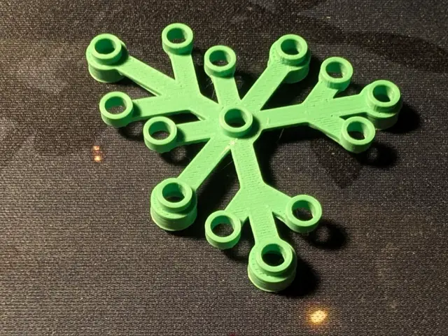 6x5 Plant, Leaves 2417 — modelo 3D