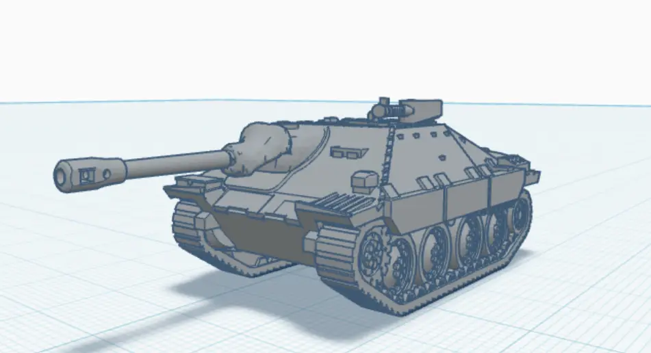 SOVIET HETZER — modelo 3D