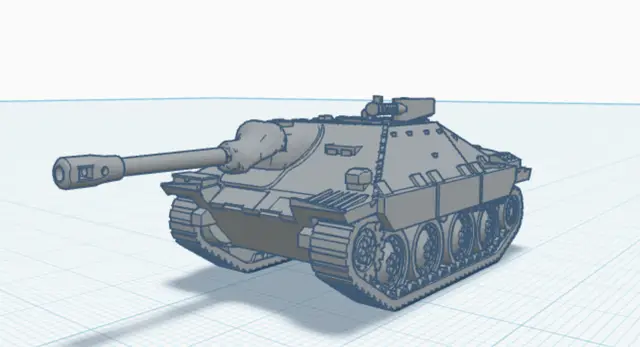 SOVIET HETZER — modelo 3D