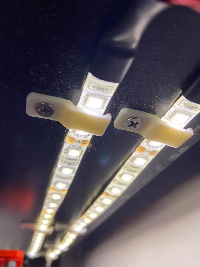 LED Strip Clip — modelo 3D