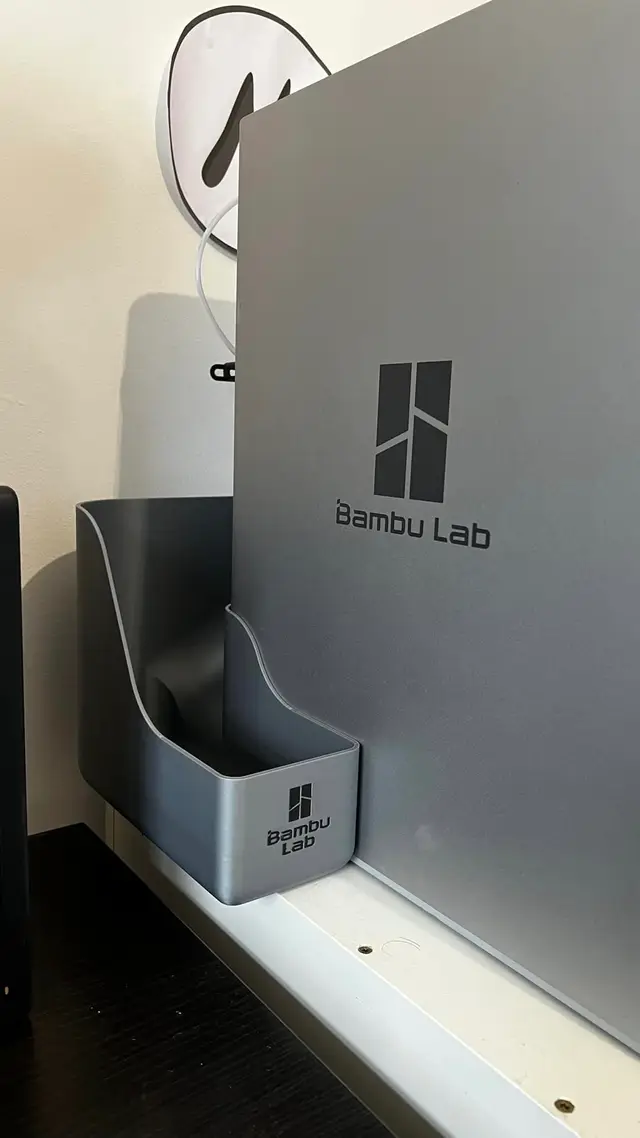 Bambu Lab - Poop Bucket, Filament Waste Bin - X1 and X1 Carbon — modelo 3D