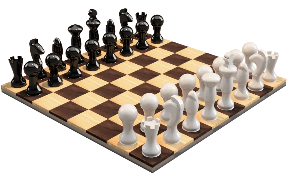 3D Printable Chess Set — modelo 3D