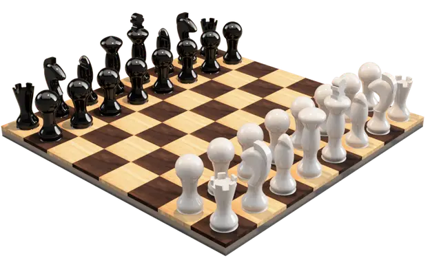 3D Printable Chess Set — modelo 3D