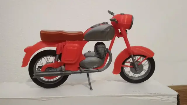 Jawa 250 — modelo 3D