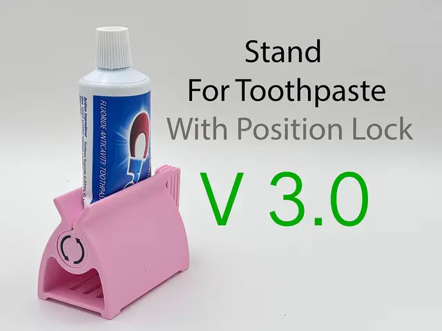 Stand for Toothpaste V3.0 — modelo 3D