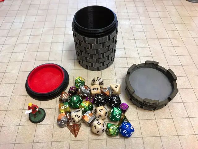 Multipurpose D&D Dice Container — modelo 3D
