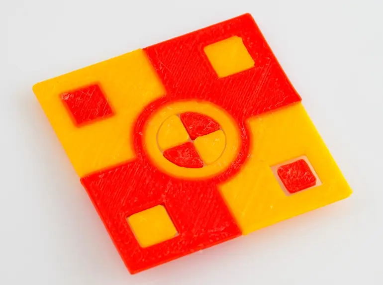 Dual Extruder Calibration Print — modelo 3D