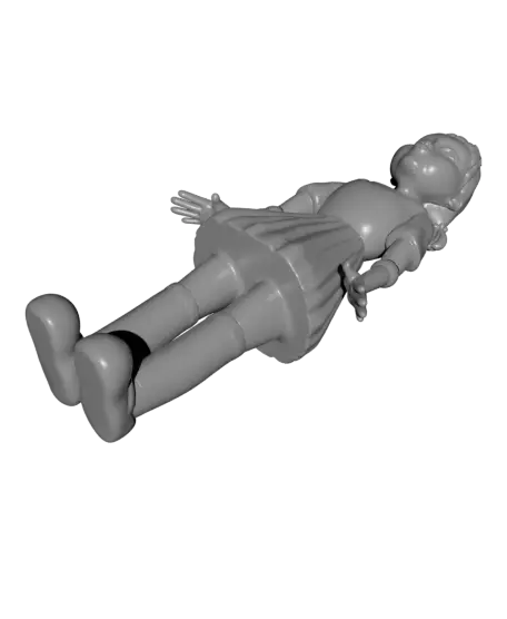Squid Game Red Light Green Light Doll.stl — modelo 3D