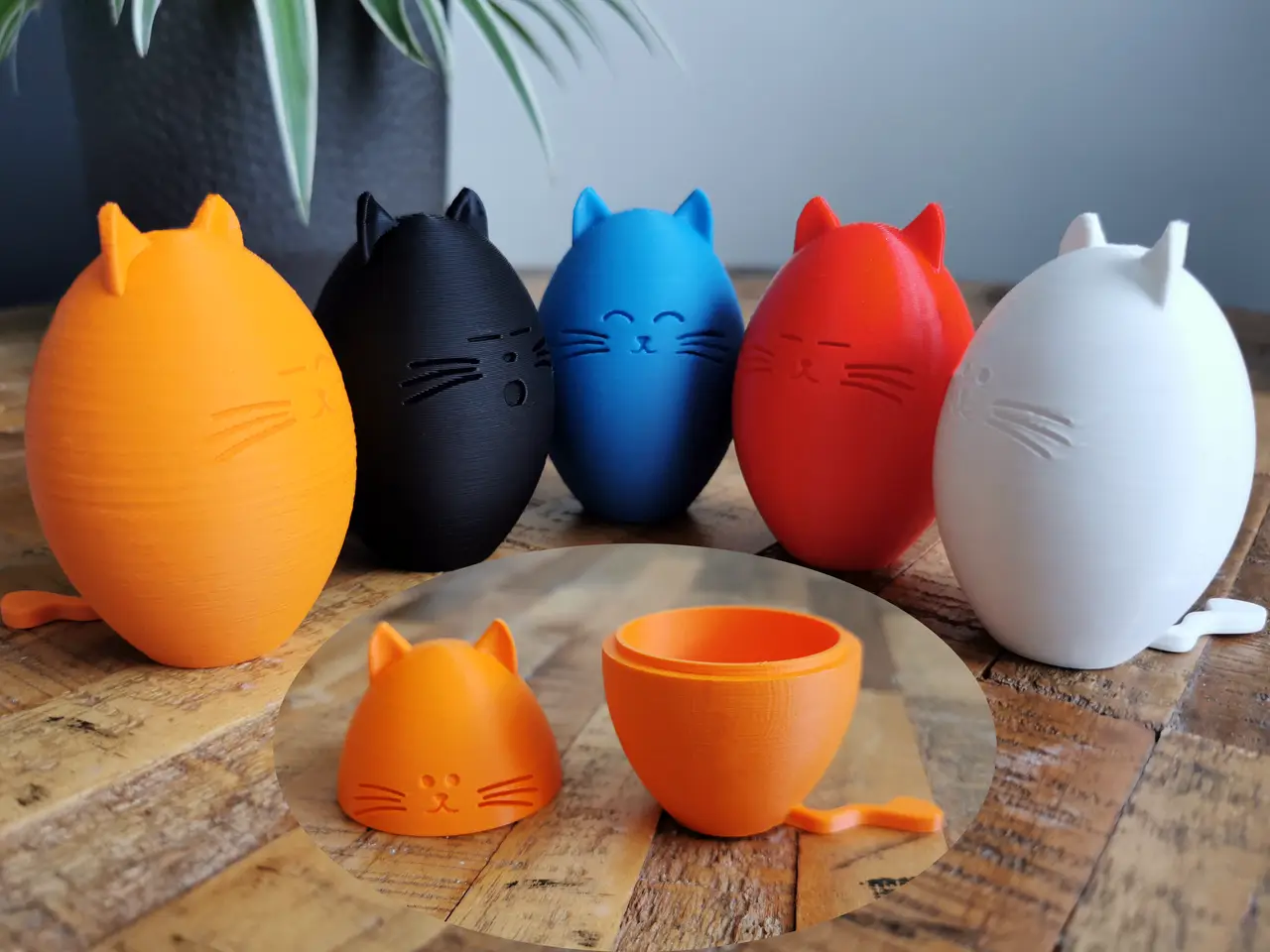 Easter Cats — modelo 3D