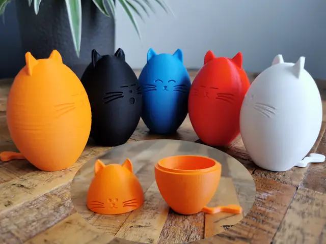 Easter Cats — modelo 3D