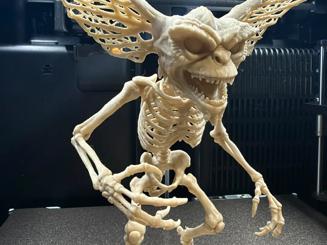 full body gremlin skeleton — modelo 3D
