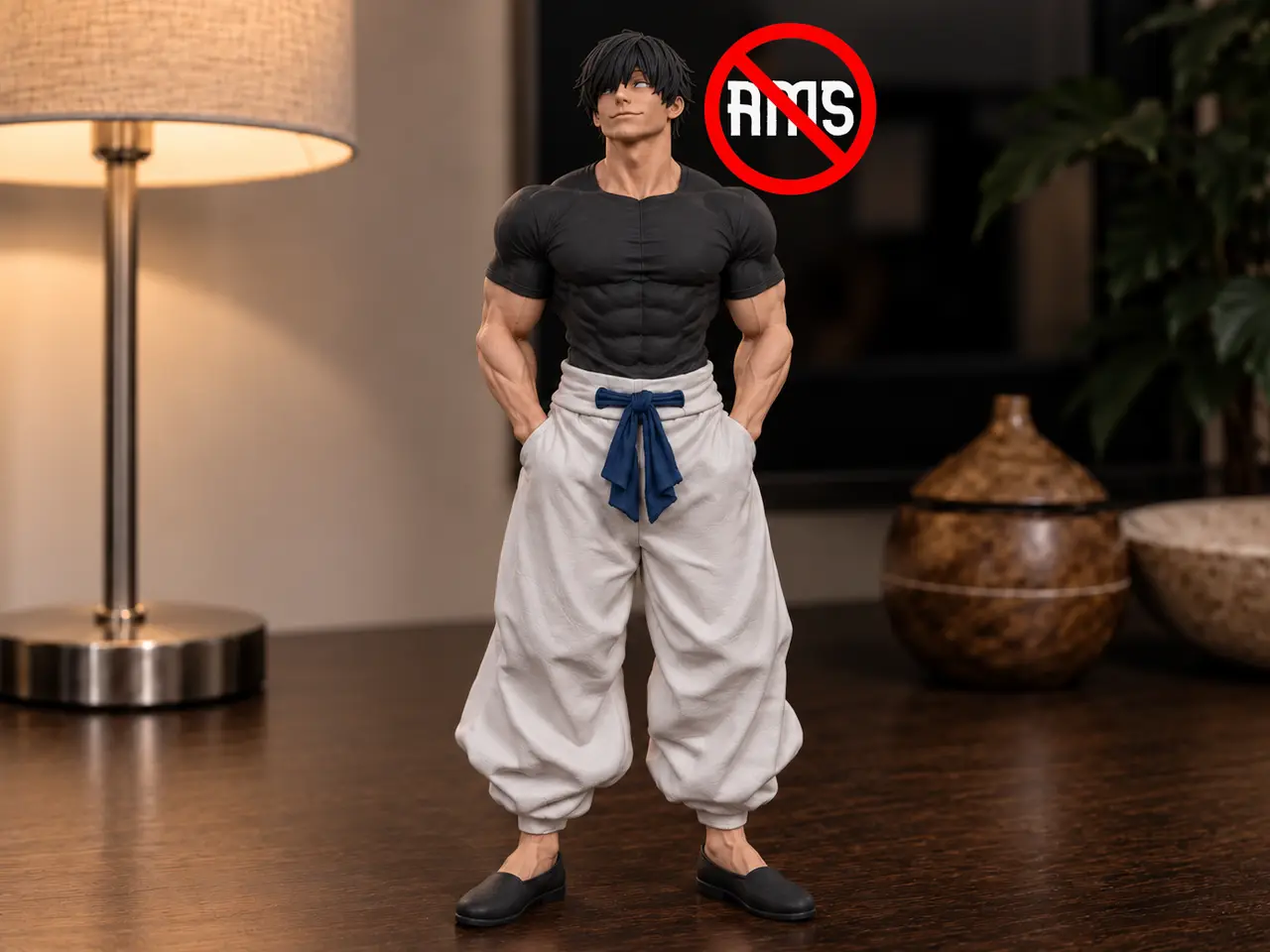 Toji Fushiguro: Jujutsu Kaisen Edizione NO AMS — modelo 3D