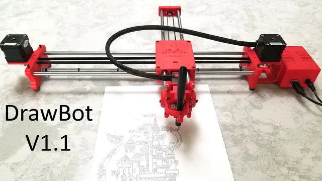 Drawing Robot - Arduino Uno + CNC Shield + GRBL — modelo 3D