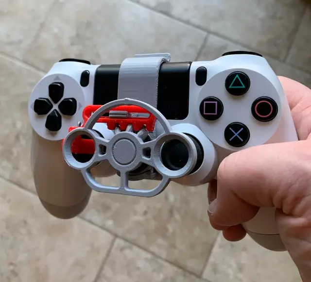 PlayStation 4 controller mini wheel — modelo 3D