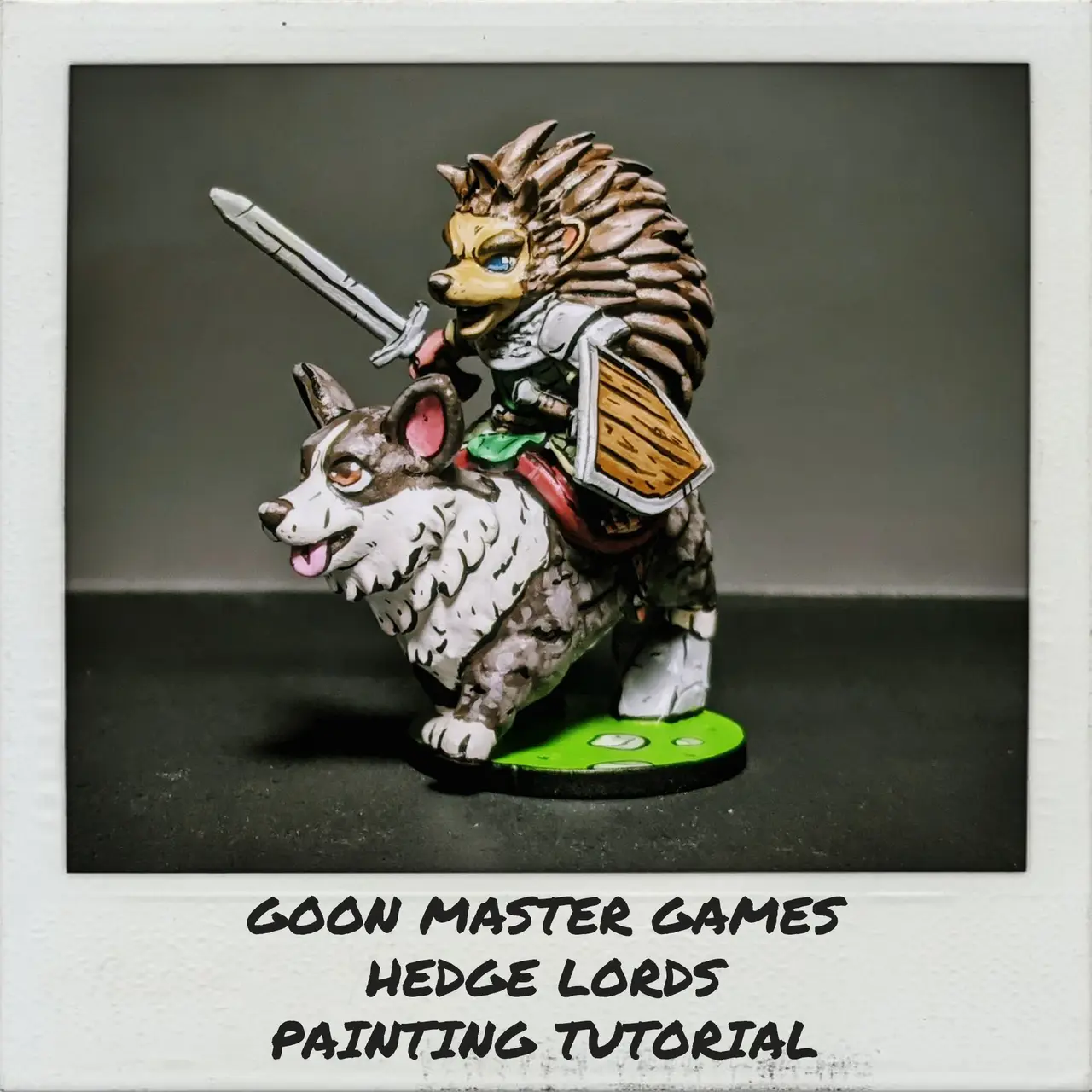 Hedgehog Corgi Cavalry 2 — modelo 3D