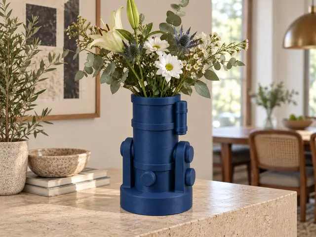 Telescope Flower Vase — modelo 3D