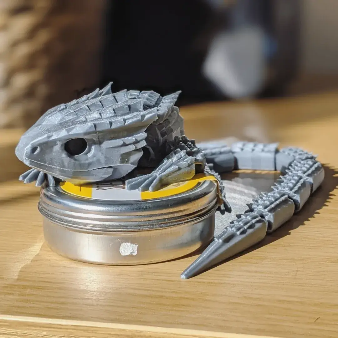 Red-Eyed Crocodile Skink — modelo 3D