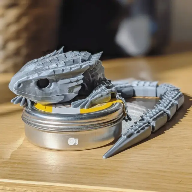 Red-Eyed Crocodile Skink — modelo 3D
