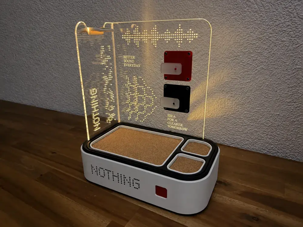Nothing SoundStation – Illuminated Headphone Stand — modelo 3D
