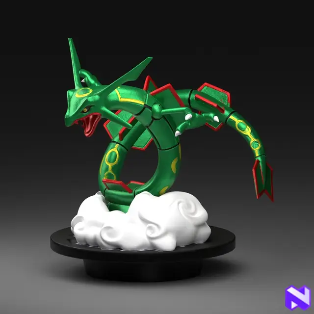 Rayquaza — Guardian of the Skies — modelo 3D