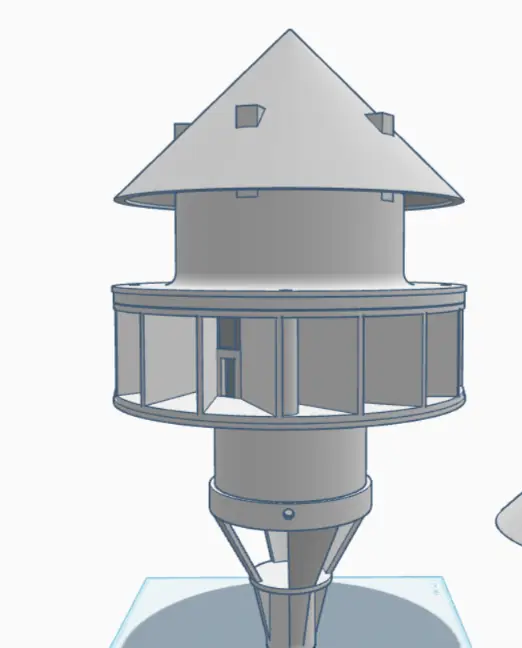 TWS Model 24A — modelo 3D