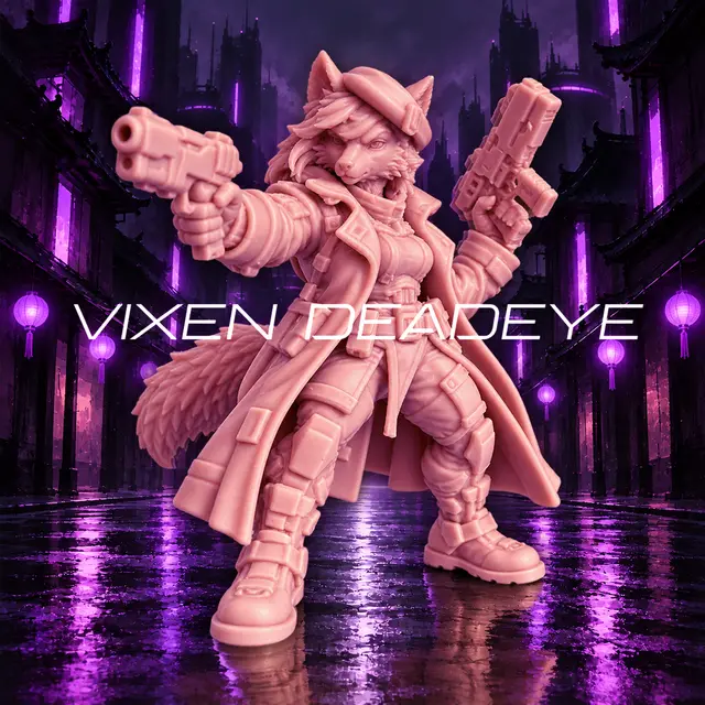 Vixen Deadeye - Tabletop Miniature — modelo 3D
