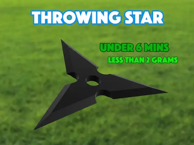 Ultra-Fast Ninja Shuriken — modelo 3D