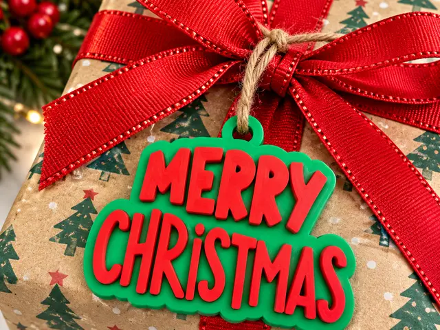Merry Christmas Gift Tag — modelo 3D