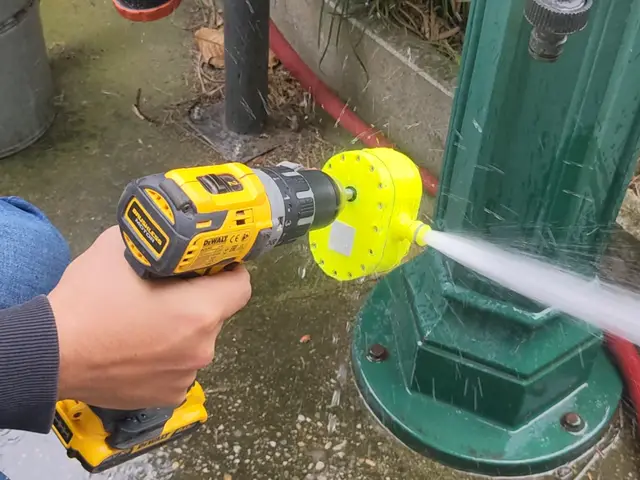Drill gear pump — modelo 3D