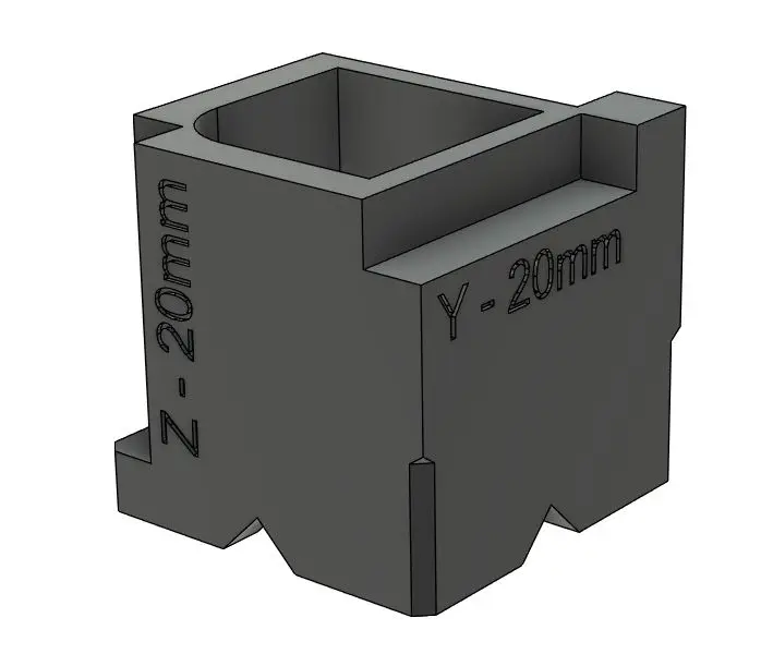 Better 3 axis calibration cube — modelo 3D