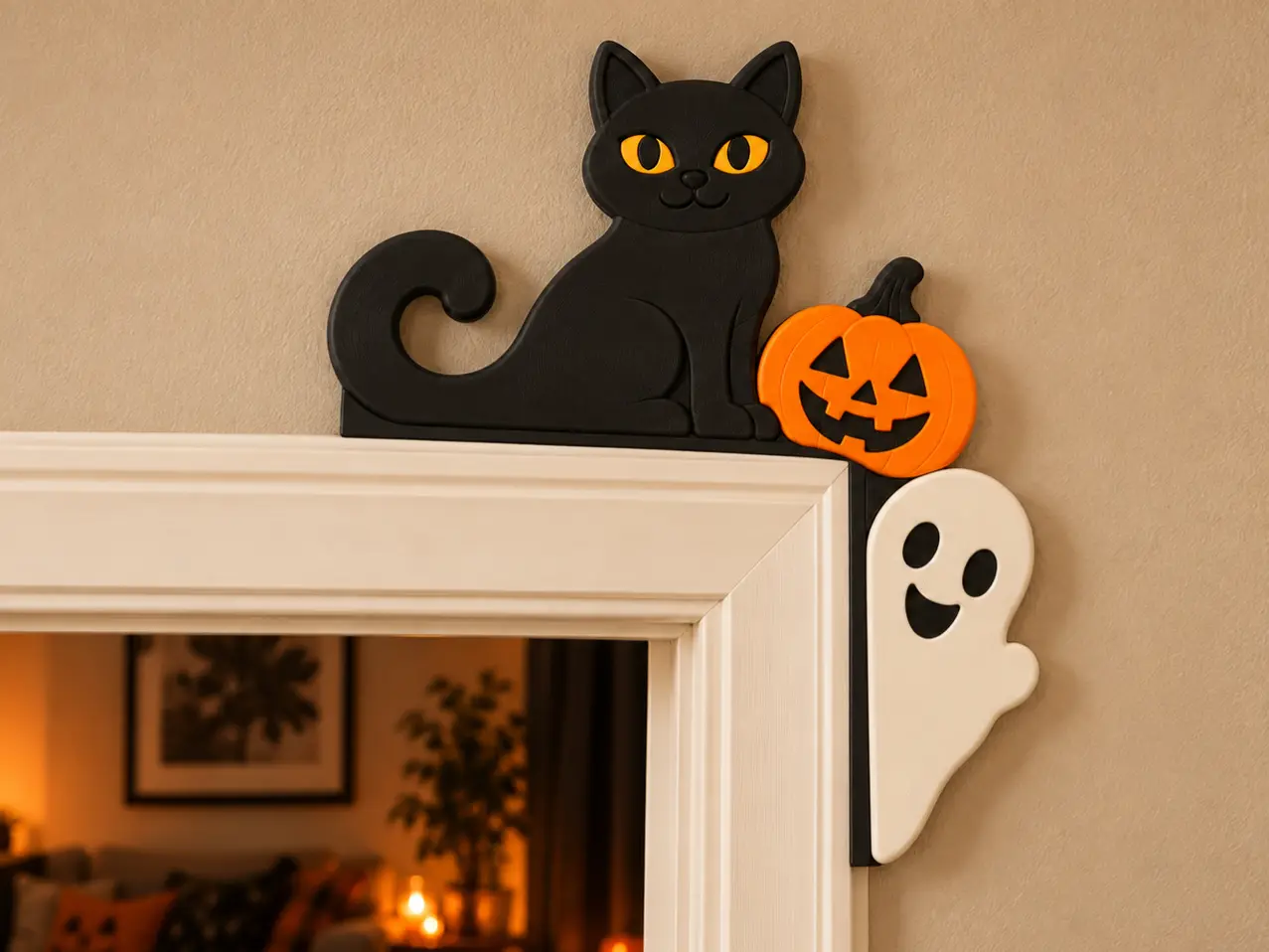 Halloween Corner Decor — modelo 3D