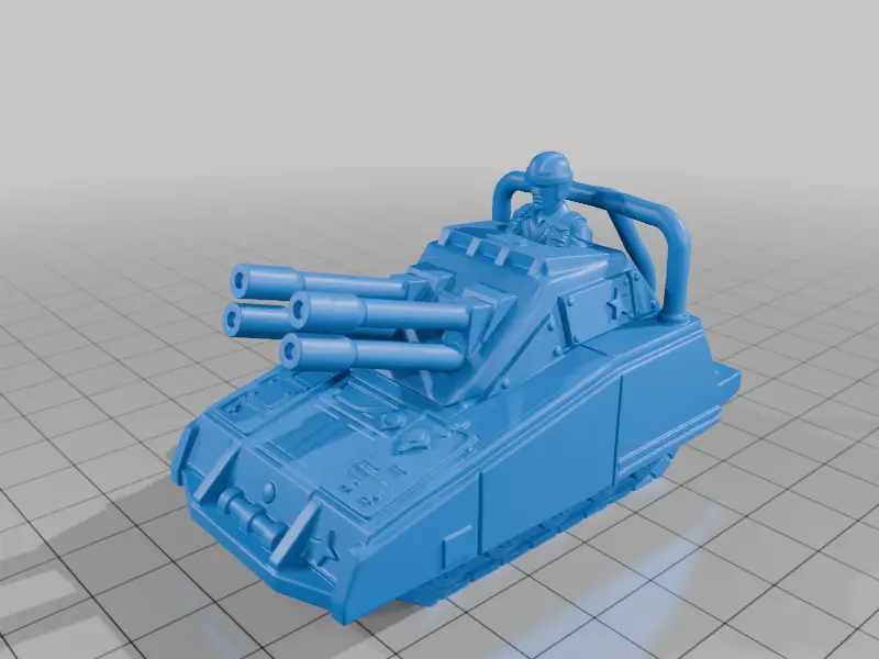 G.I. Joe Mini Tank Armadillo — modelo 3D