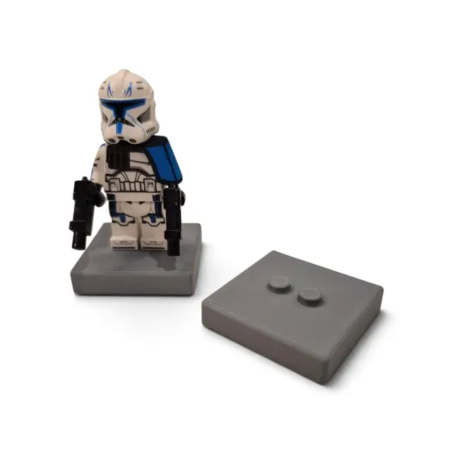 Lego Minifigure Stand for 1 Fig — modelo 3D