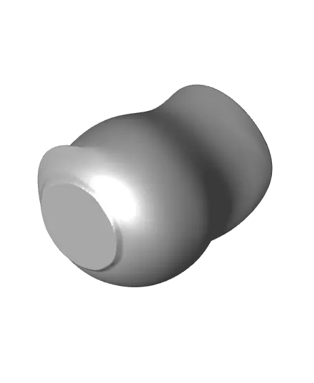 Christmas Ribbon Vase for Festive Home Decor — modelo 3D