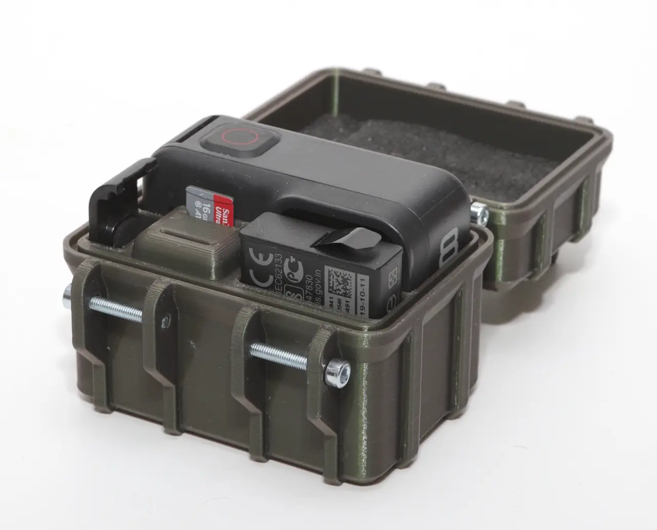 GoPro 8 - Rugged Case (2 Variants) — modelo 3D