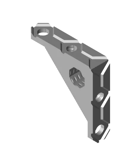 Type 1, Small Thread Holes, 2x2 Inside Bracket — modelo 3D