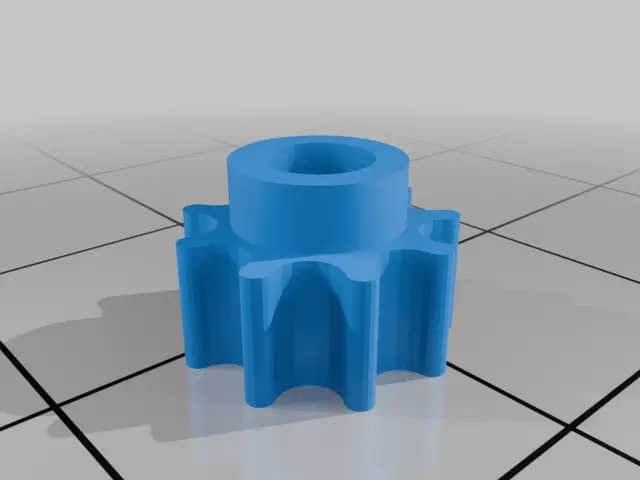 Thundercats Hovercat Gear Replacement Part — modelo 3D