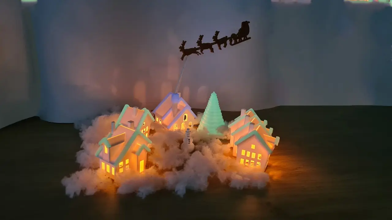 Christmas Willage — modelo 3D
